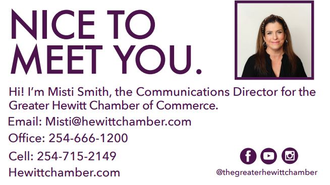Misti Smith - Hewitt Chamber of Commerce