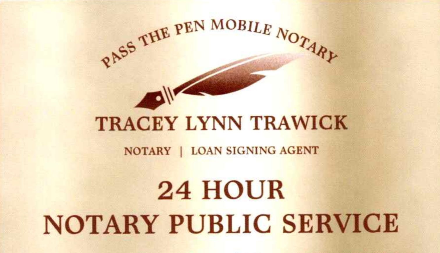 Tracey Lynn Trawick Mobile Notary - Waco, Texas