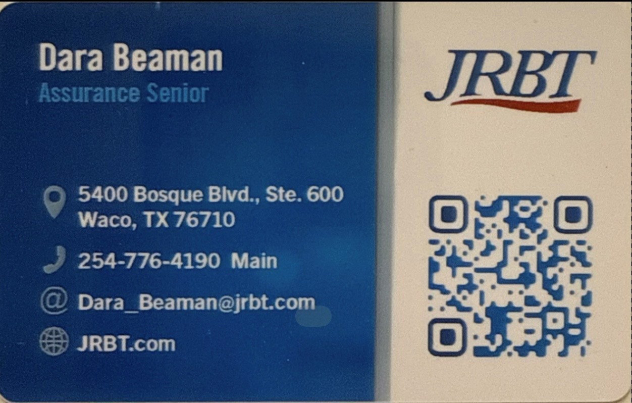 Dara Beaman JRBT Waco Assurance Senior