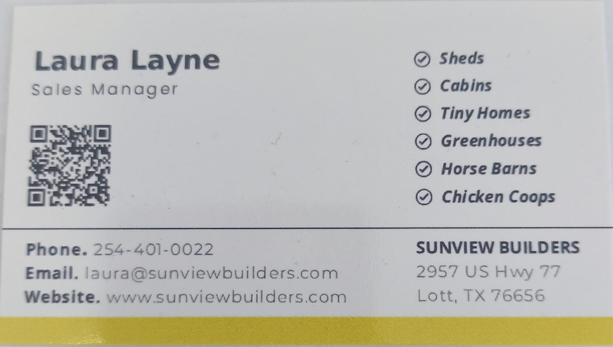 Laura Layne Sunview Builders Waco