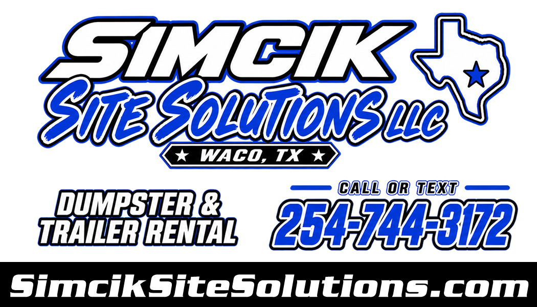 Simcik Site Solutions Waco Texas Dumpster & Trailer Rentals