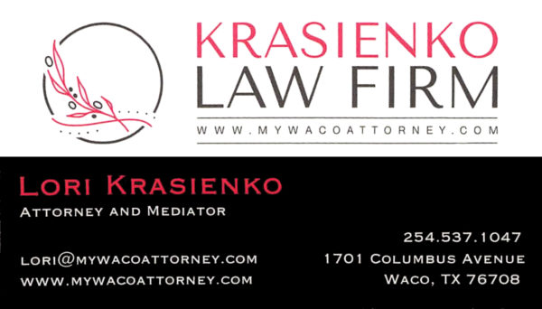 Lori Krasienko - Krasienko Law Firm, Waco, Texas