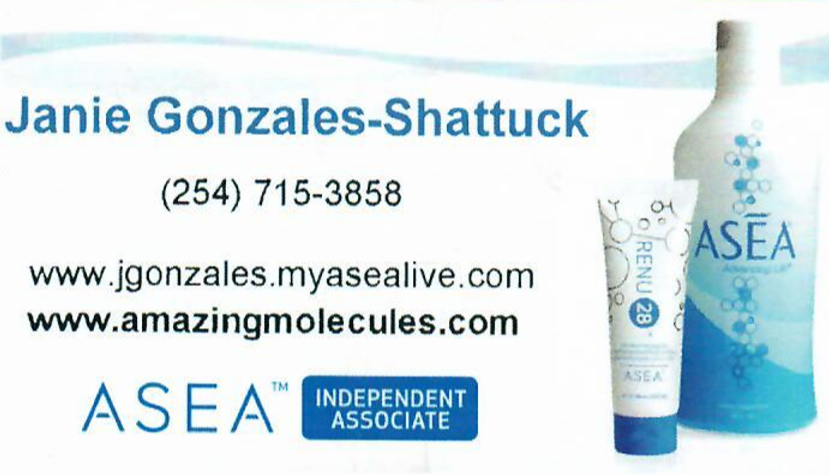 Janie Gonzales-Shattuck ASEA Waco, Texas
