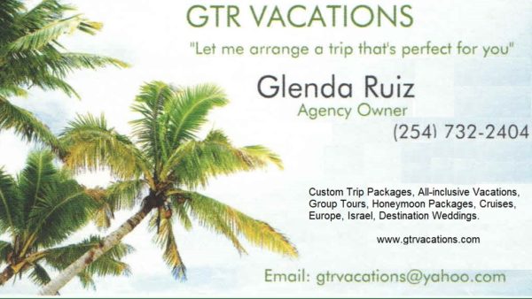 GTR Vacations - Glenda Ruiz Waco, Texas