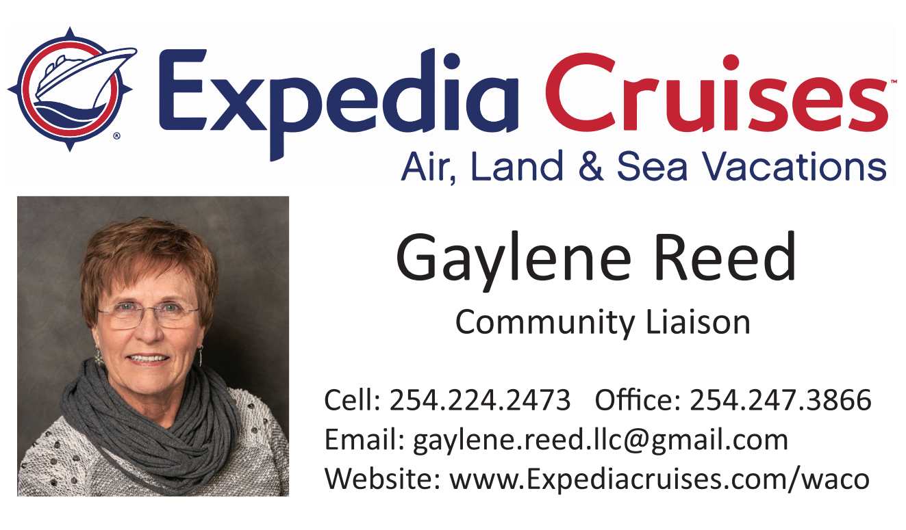 Gaylene Reed - Expedia Cruises & Vacations Waco, Texas