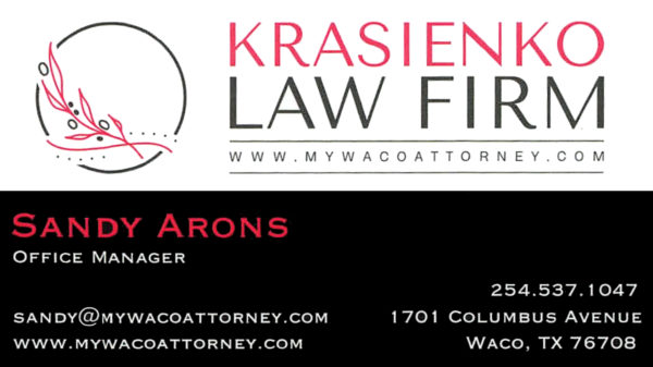 Krasienko Law Firm - Sandy Arons Waco, Texas