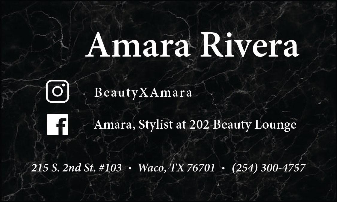 Amara Rivera - 202 Beauty Lounge Waco, Texas