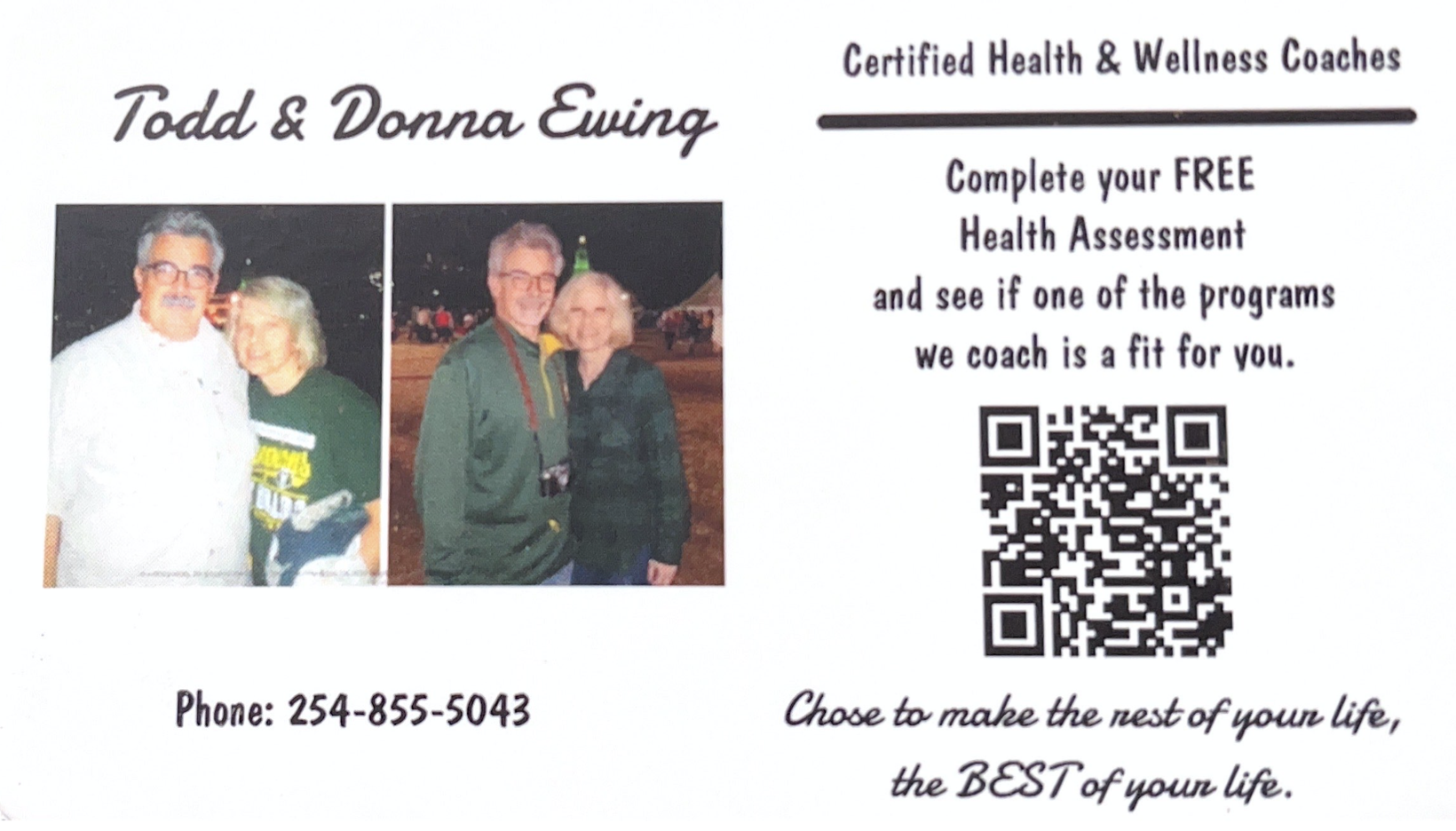 Donna Ewing Health & Wellness Coach Waco, Texas