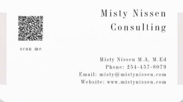 Therapeutic and Educational Consultant Misty Nissen