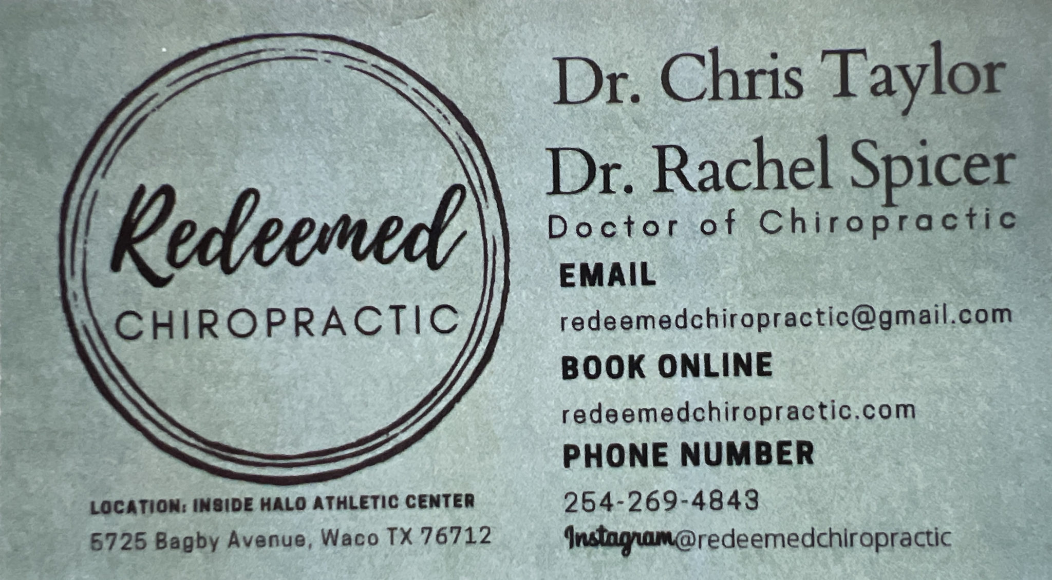 Dr Rachel Spicer Chiropractor Waco, Texas
