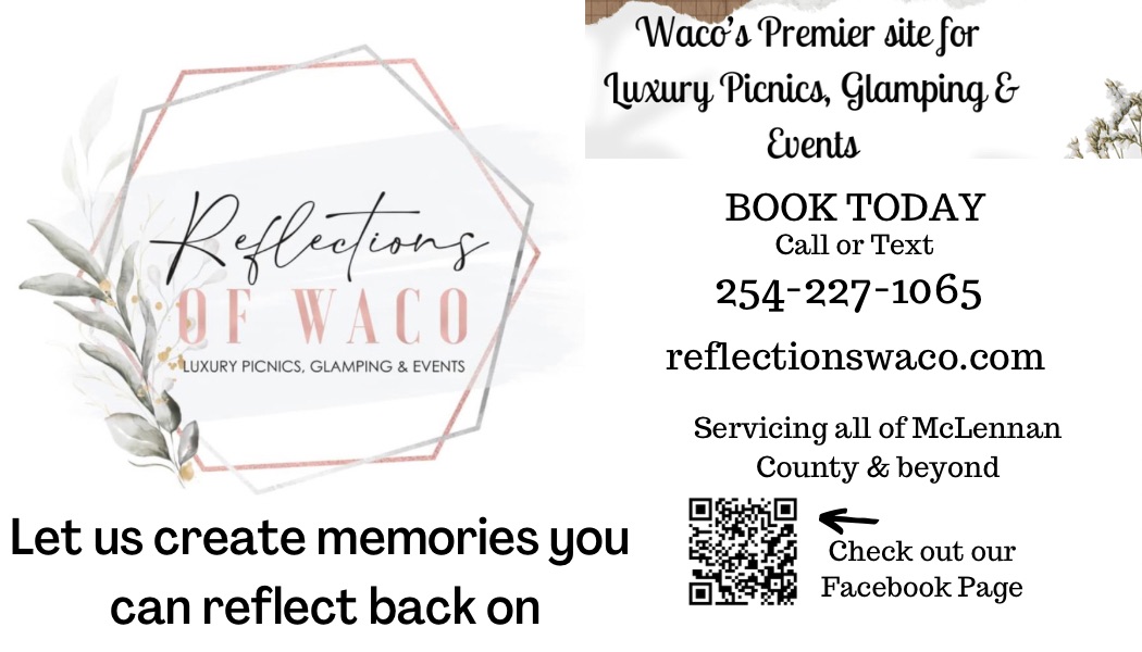 Katrina Forest Owner - Reflections of Waco, Glamping Waco, Royal Picnics Waco