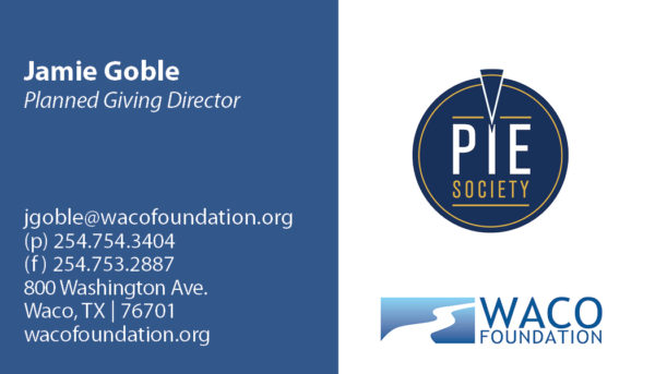 Waco Foundation - Jamie Goble Planned Giving Director