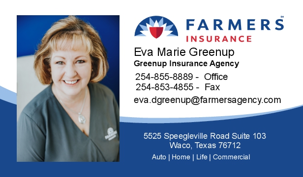 Eva Marie Greenup - Greenup Insurance Agency Waco