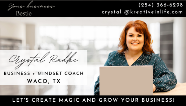 Crystal Radke Business Coaching Waco