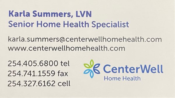 CenterWell Home Health Karla Summers