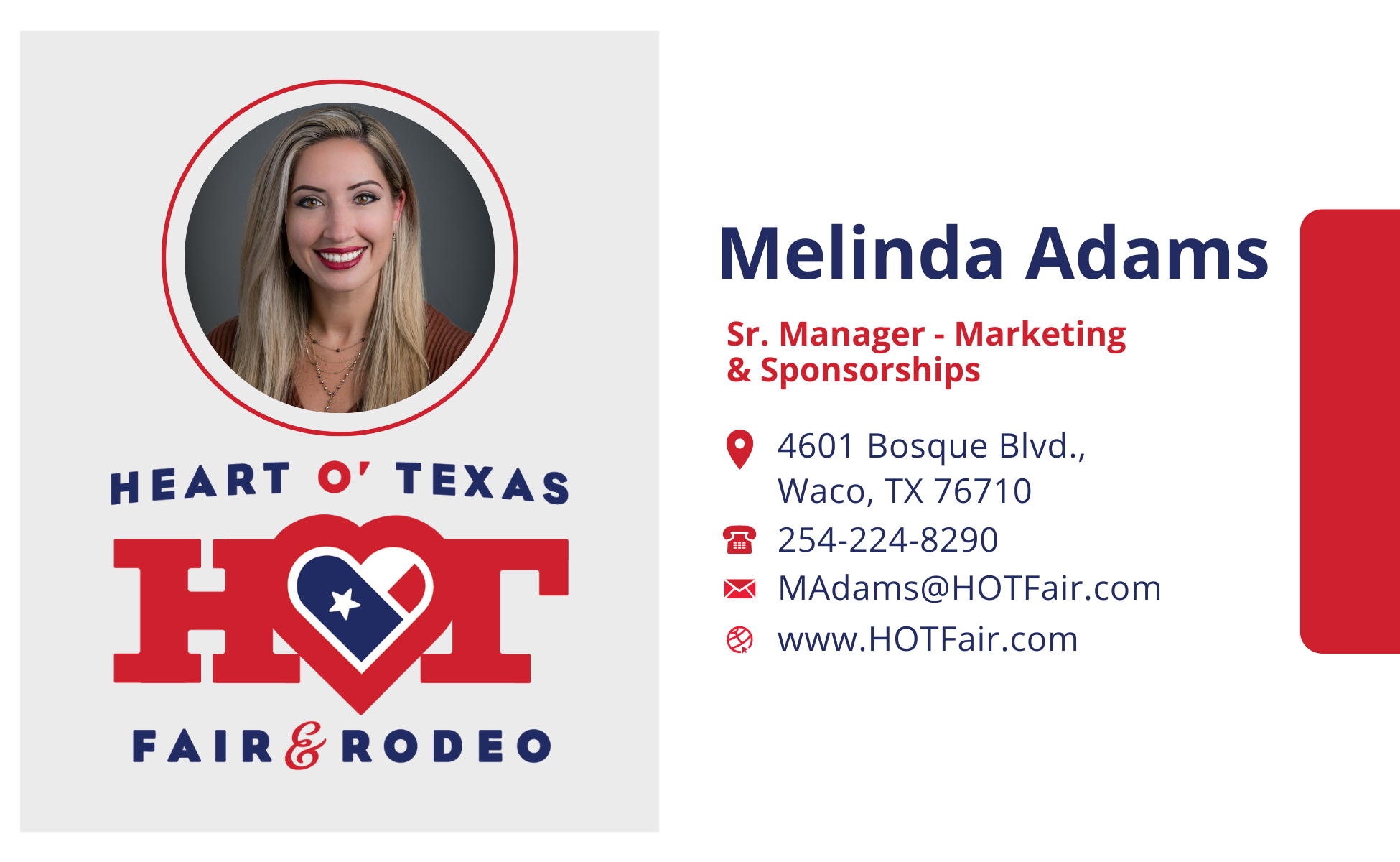 Melinda Adams - HOT Fair & Rodeo Waco