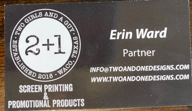Erin Ward 2+1 Waco