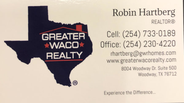 Greater Waco Realty Robin Hartberg