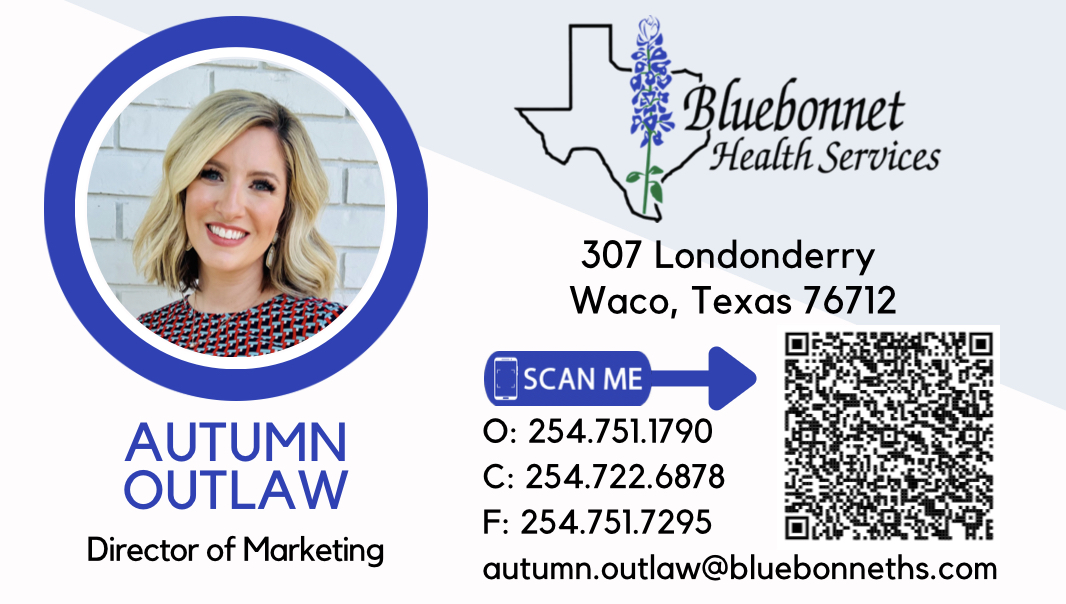 Bluebonnet Health Services  Hospice Waco - Autumn Outlaw