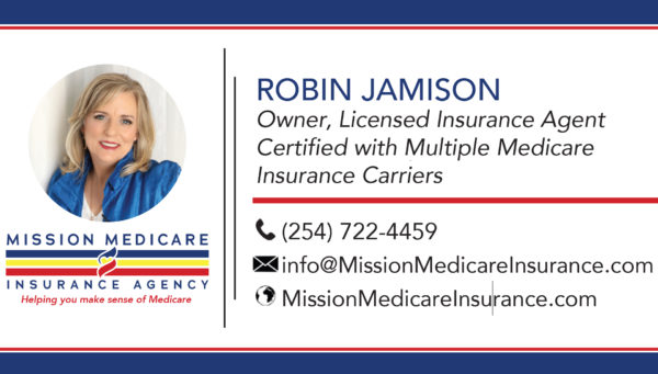 Robin Jamison Mission Medicare Insurance Agency Waco, Texas