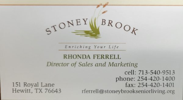 Rhonda Ferrell Stoney Brook