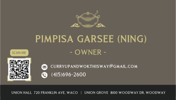 Pimpisa Garsee Ning Waco Curry Up & Wok This Way