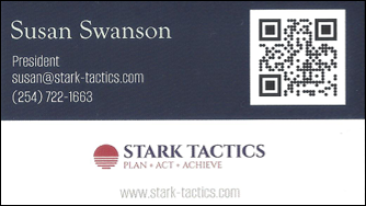 Susan Swanson President STARK Tactics Waco