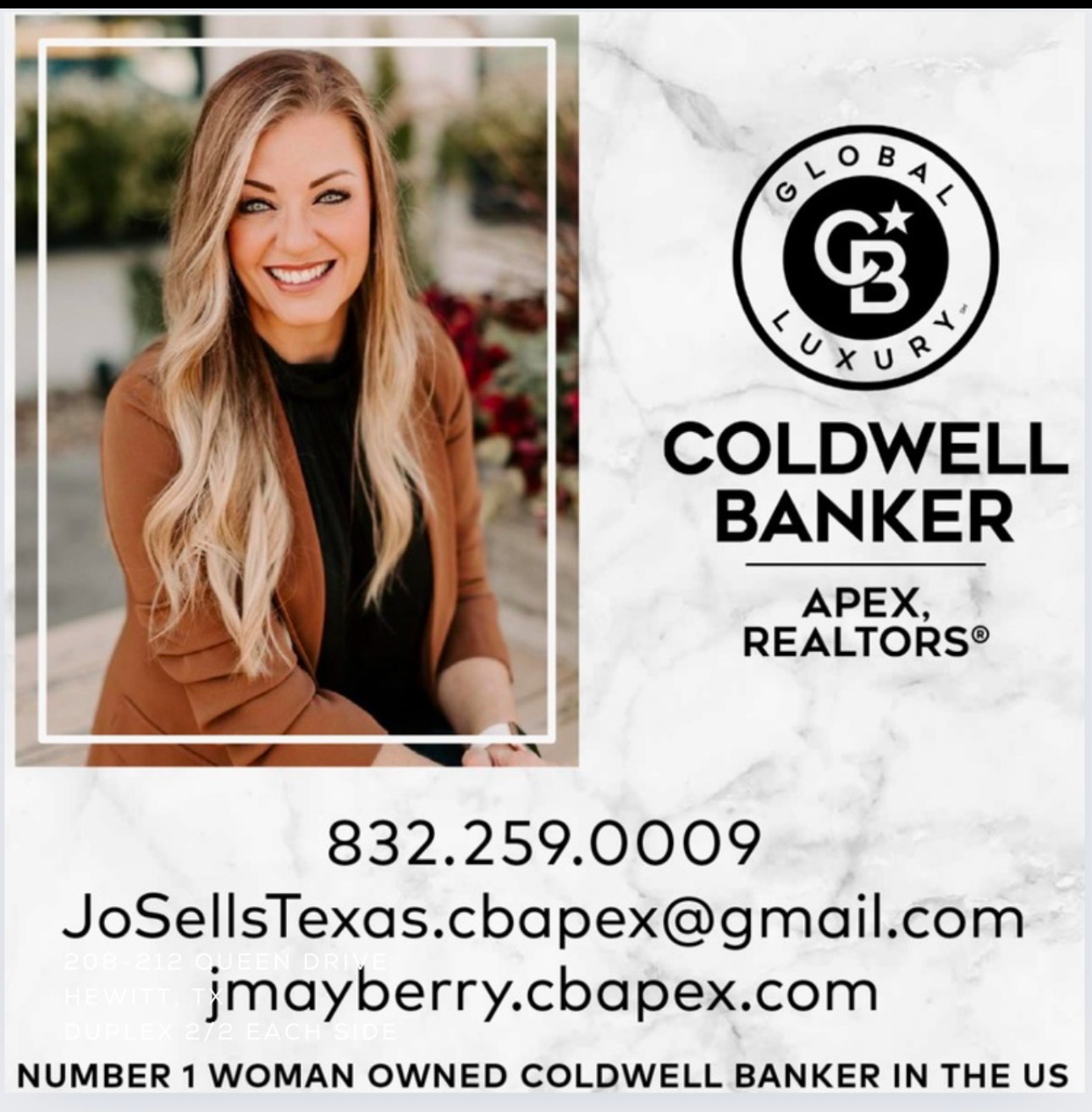 Joanna Mayberry Coldwell Banker Apex Waco, Texas Realtor