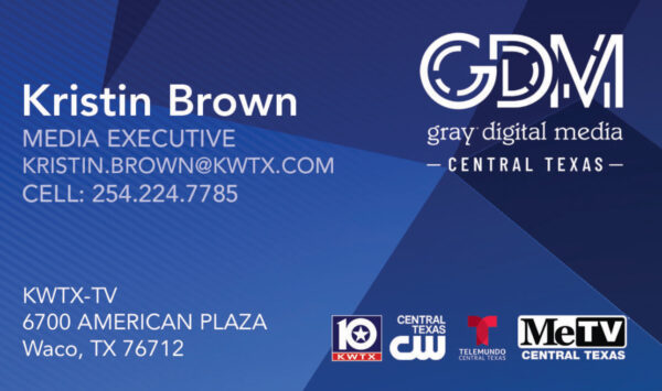 Kristin Brown - KWTX Gray Digital Media