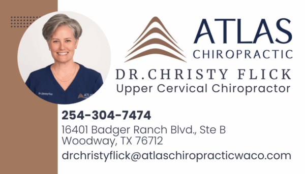 Dr. Christy Flick Atlas Chiropractic Waco, Texas