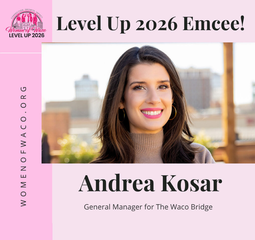 Women of Waco Level Up Women's Conference Emcee