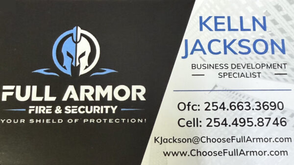 Kelln Jackson - Full Armor Fire & Security Waco