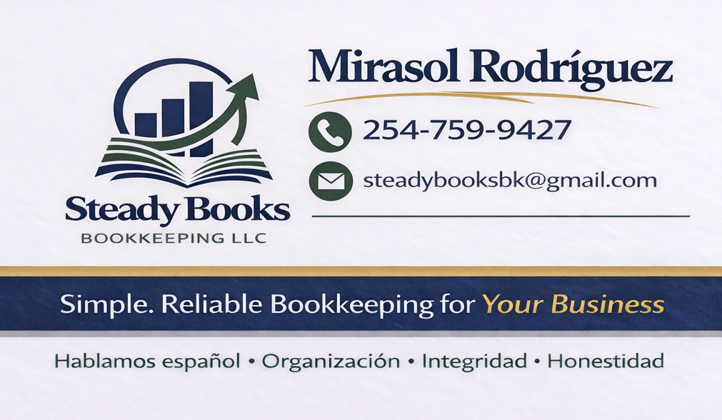 Steady Books Bookkeeping Waco - Mirasol Ridriguez